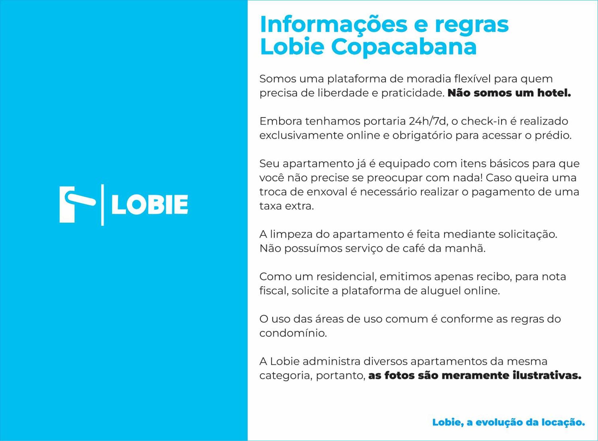 Lobie Copacabana Apartman Rio de Janeiro Kültér fotó