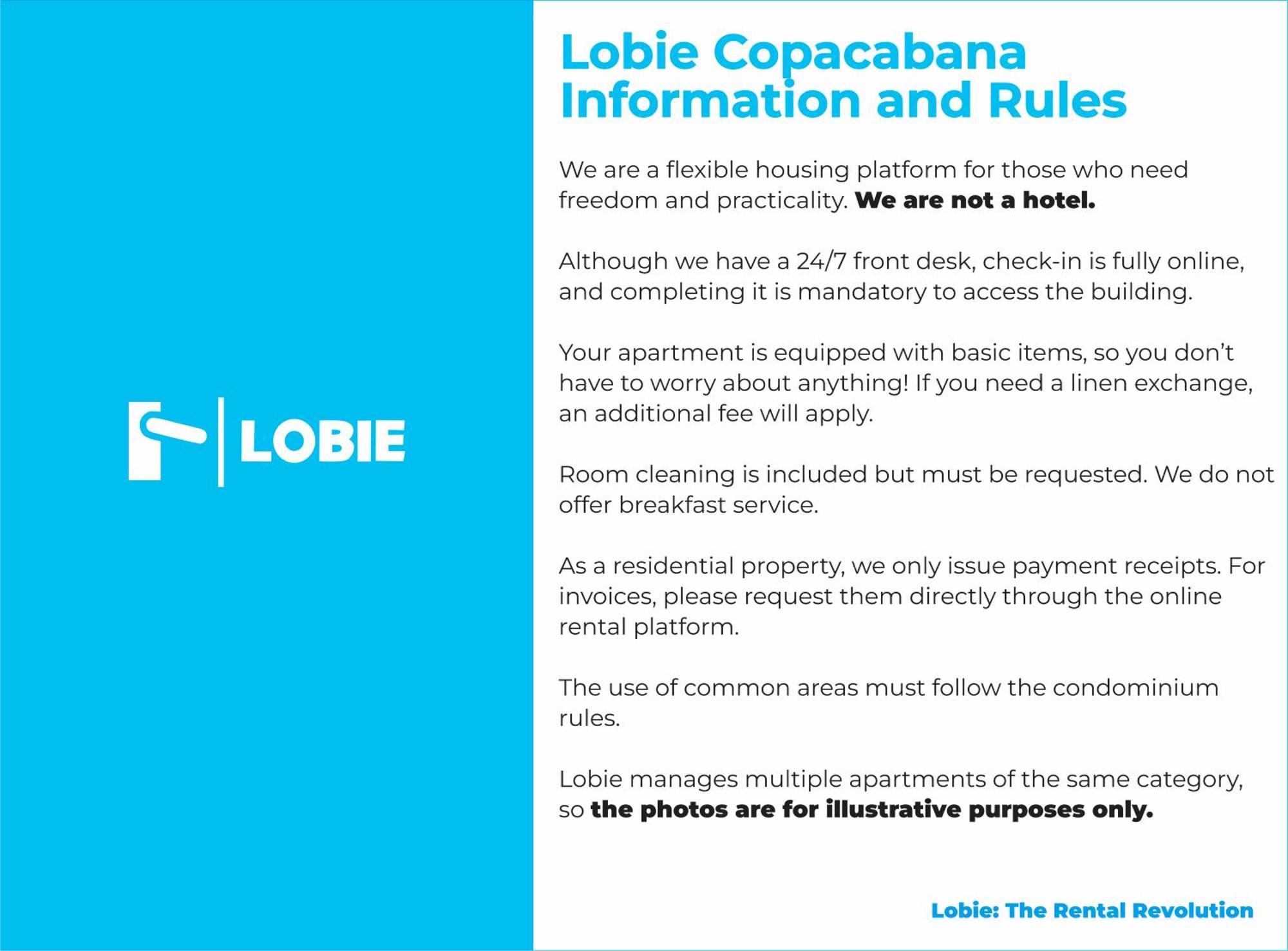 Lobie Copacabana Apartman Rio de Janeiro Kültér fotó